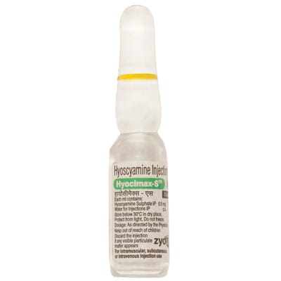 Hyocimax S 0.5mg Ampoule Of 1ml Injection