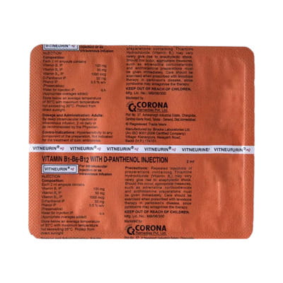 Vitneurin Aq Ampoule Of 2ml Injection
