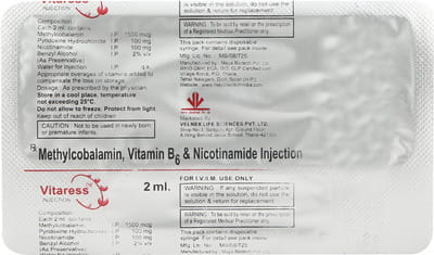 Vitaress Ampoule Of 2ml Injection