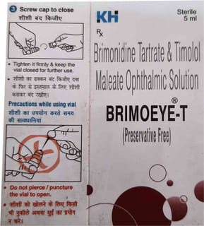 Brimoeye T Bottle Of 5Ml Eye Drops