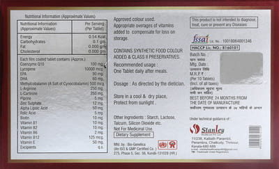 Czq 10 Plus Strip Of 10 Tablets