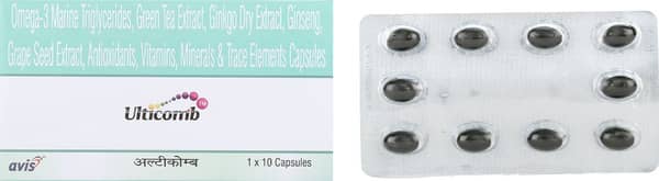Ulticomb Strip Of 10 Capsules