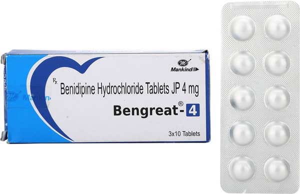 Bengreat 4mg Strip Of 10 Tablets
