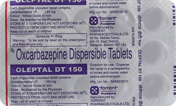 Oleptal Dt 150mg Strip Of 15 Tablets