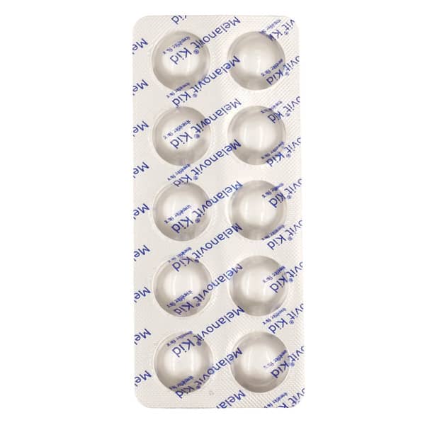 Melanovit Kid Strip Of 10 Tablets