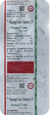 Premeal 1mg Strip Of 10 Tablets