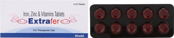 Extrafer Strip Of 10 Tablets