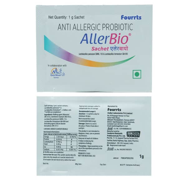 Allerbio Sachet Of 1Gm Oral Powder