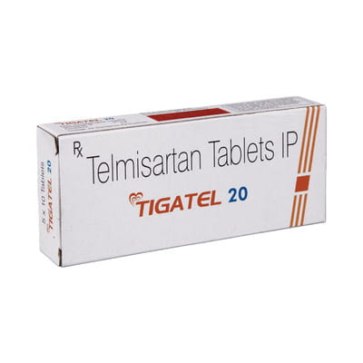Tigatel 20mg Strip Of 10 Tablets