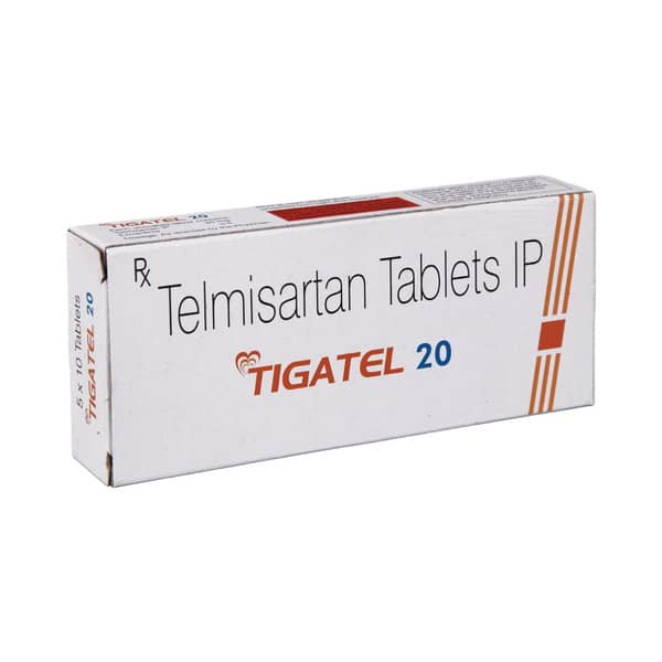 Tigatel 20mg Strip Of 10 Tablets