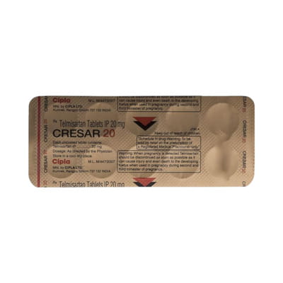 Creasar 20mg Tablets 15'S