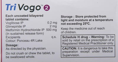 Trivogo 2mg Strip Of 10 Tablets