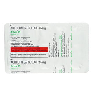 Actoid 25Mg Strip Of 10 Capsules