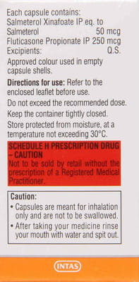 Quikhale Sf 250mcg Bottle Of 30 Inhalation Capsules