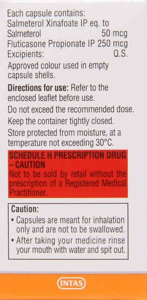 Quikhale Sf 250mcg Bottle Of 30 Inhalation Capsules