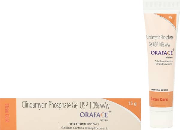 Oraface 1% Gel 15gm