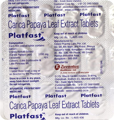 Platfast Strip Of 15 Tablets