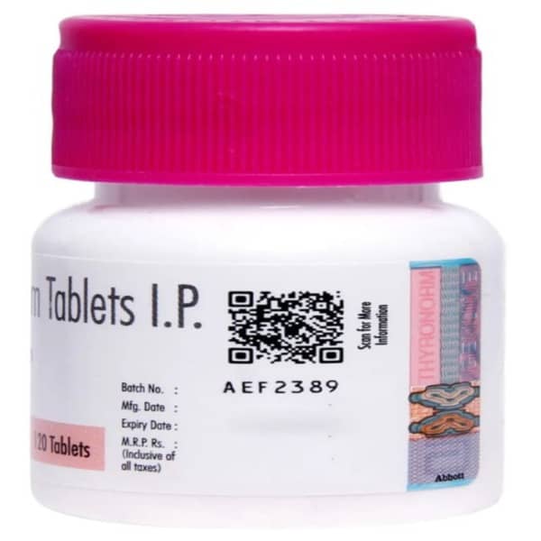 Thyronorm 62.5mcg Bottle Of 120 Tablets