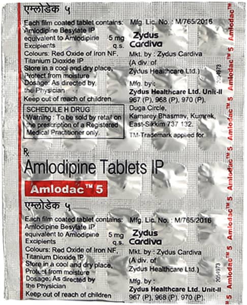 Amlodac 5 Tablet