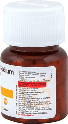 Thyronorm 125mcg Bottle Of 120 Tablets