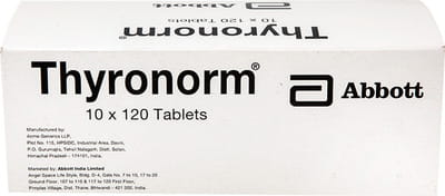 Thyronorm 125mcg Bottle Of 120 Tablets