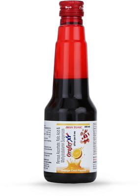 Orofer Xt Plus Orange Cool Flavour Bottle Of 200ml Suspension
