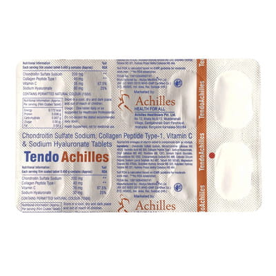 Tendoachilles Strip Of 10 Tablets