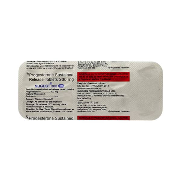Sugest Sr 300mg Strip Of 10 Tablets
