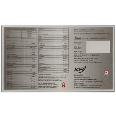 Q 10 Gold Strip Of 10 Capsules