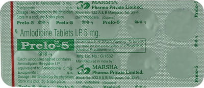 Prelo 5mg Strip Of 10 Tablets