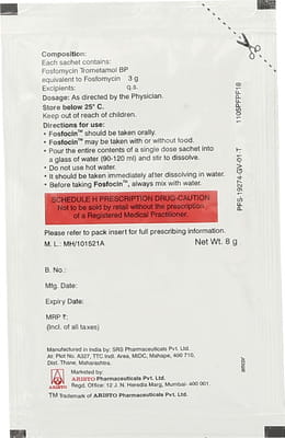 Fosfocin Sachet Of 8gm Oral Powder