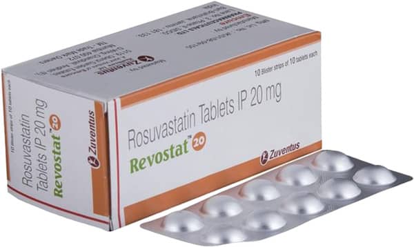 Revostat 20mg Strip Of 10 Tablets