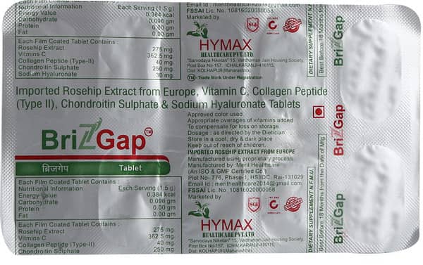 Brizgap Strip Of 10 Tablets