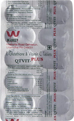 Qtvit Plus Strip Of 10 Tablets