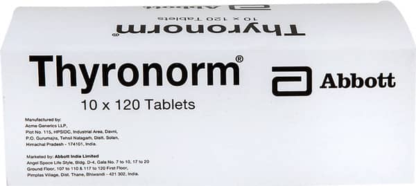 Thyronorm 150mcg Bottle Of 120 Tablets