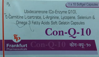 Con Q 10 Strip Of 10 Softgel Capsules