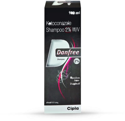 Danfree 2% Bottle Of 100ml Shampoo