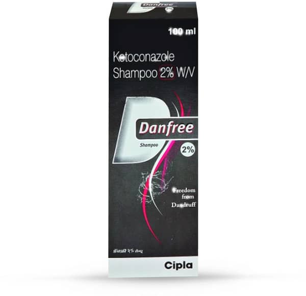 Danfree 2% Bottle Of 100ml Shampoo