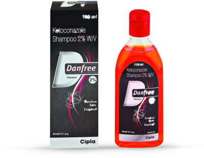 Danfree 2% Bottle Of 100ml Shampoo