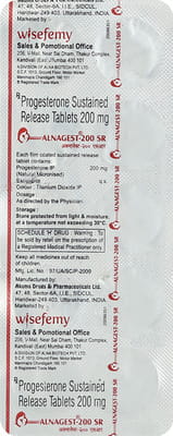 Alnagest 200mg Sr Strip Of 10 Tablets