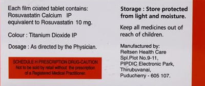 Rosbest 10mg Strip Of 10 Tablets