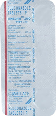 Onecan 200mg Strip Of 4 Tablets