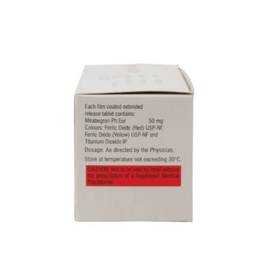 Mirago 50mg Strip Of 10 Tablets