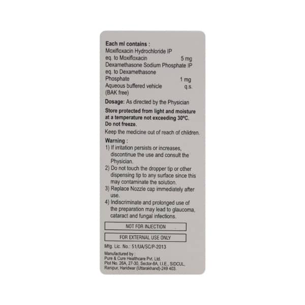 Moxoft D Eye Drop 5Ml