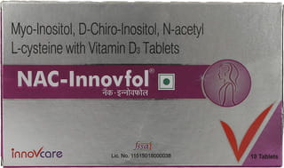 Nac Innovfol Strip Of 10 Tablets