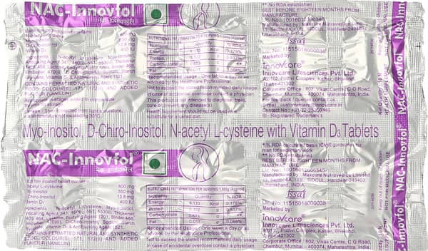 Nac Innovfol Strip Of 10 Tablets