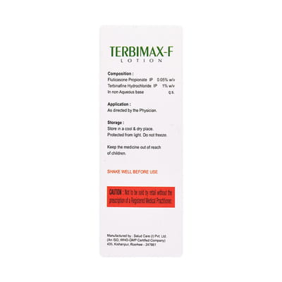 Terbimax F Bottle Of 15ml Lotion