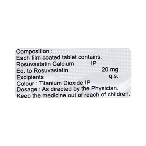 Lipitrack 20mg Strip Of 10 Tablets