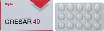 Cresar 40mg Strip Of 15 Tablets
