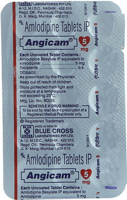 Angicam 5mg Strip Of 15 Tablets